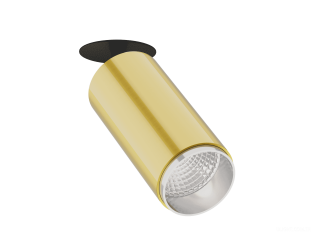 Gömme armatürler HOKASU Tube IN Zoom (GOLD/D75/120mm — 4K/20W/12-50deg)