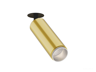 Gömme armatürler HOKASU Tube IN Zoom (GOLD/D55/120mm — 4K/10W/12-50deg)